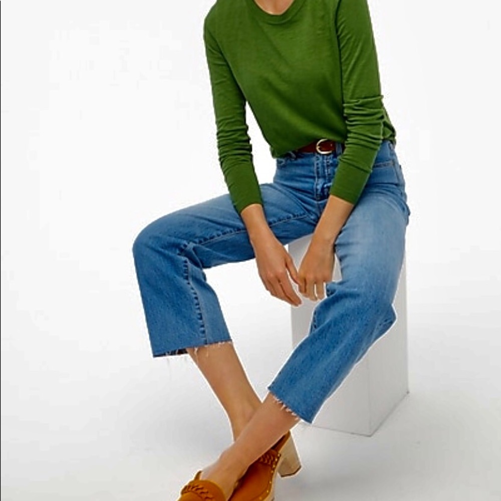 Jcrew Mercantile Green Long Sleeve Shirt. - Picture 4 of 8